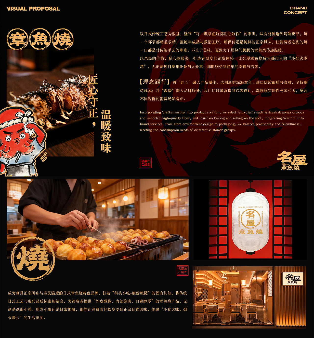名屋章鱼烧品牌全案设计(图ZNDA0OTkxNDE2) - 品牌 - 站酷设计师诺yyyoyo哟原创素材 - 站酷ZCOOL