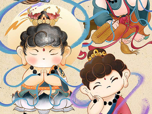 遇见多陀阿伽陀｜iPad画古风如来