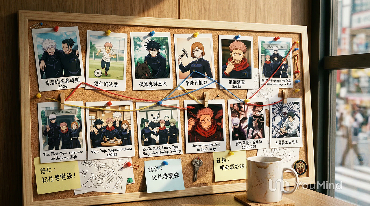 咒术回战设定图（图ZNDA0OTk0MDA0） - 海报 - 站酷设计师天知道我是谁1988原创素材 - 站酷ZCOOL