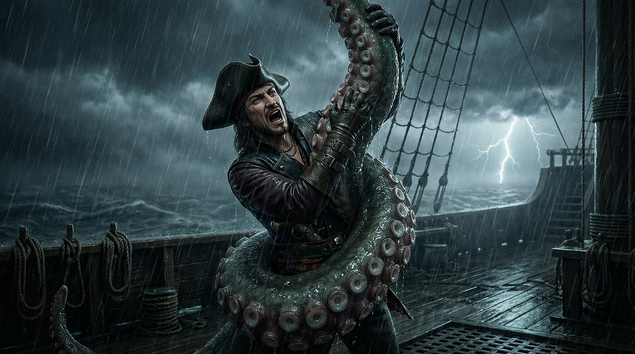 aigc 特苏鲁章鱼（图ZNDA0OTk3Nzgw） - 短片 - 站酷设计师周仟原创素材 - 站酷ZCOOL