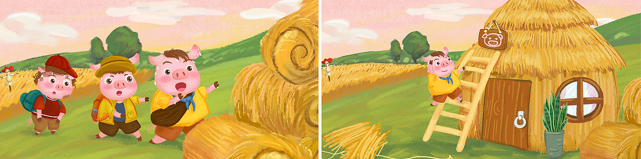 插画绘本 合集（图ZNDA0OTk5NDk2） - 绘本 - 站酷设计师LcPoon原创素材 - 站酷ZCOOL