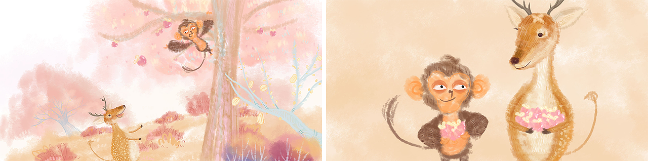 插画绘本 合集（图ZNDA0OTk5ODQw） - 绘本 - 站酷设计师LcPoon原创素材 - 站酷ZCOOL