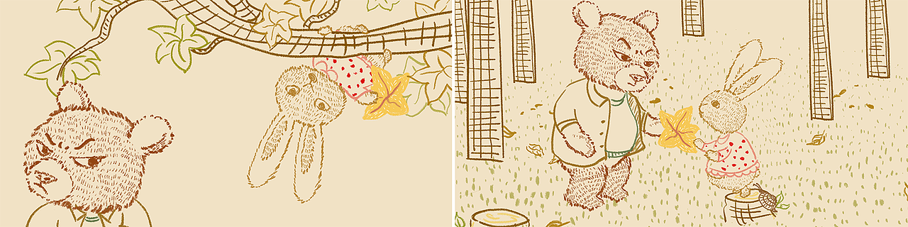 插画绘本 合集（图ZNDA1MDAwODYw） - 绘本 - 站酷设计师LcPoon原创素材 - 站酷ZCOOL