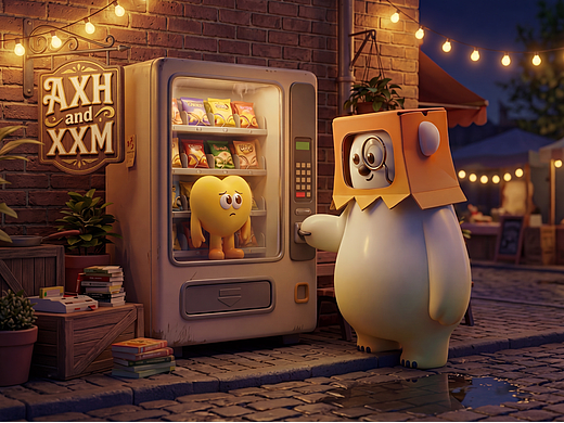 爱回收双 IP 形象设计 | 箱箱喵 & 爱小回