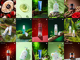 美妆类目丨黑云产品摄影