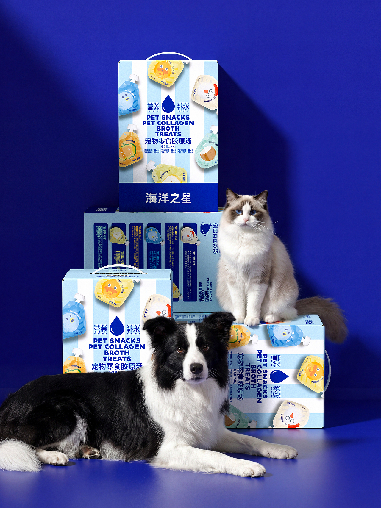 海洋之星宠物零食汤包山姆特供渠道包装设计（图ZNDA1MDAzNTg0） - 包装 - 站酷设计师吴志杰_zj原创素材 - 站酷ZCOOL