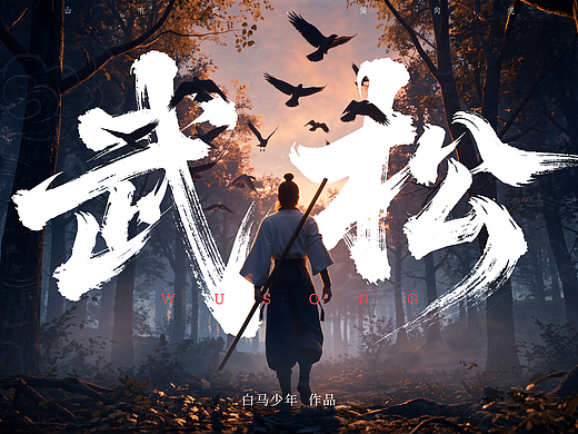 AI微电影《武松》|这是他最后一次走进那片山林……