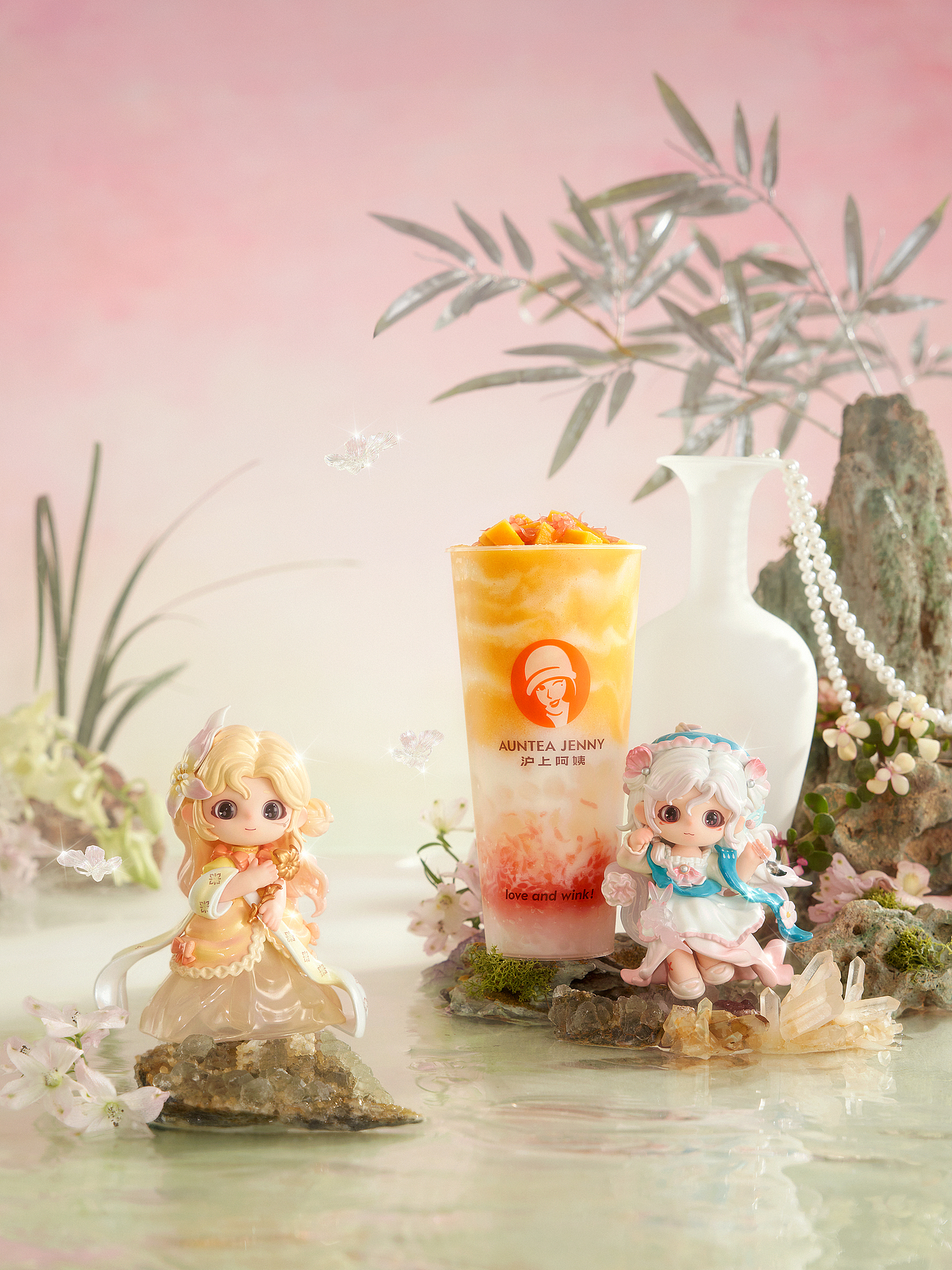 沪上阿姨 x Heyone联名，摩登春日荞荞漫步（图ZNDA1MDA1ODM2） - 产品摄影 - 站酷设计师趣也视觉原创素材 - 站酷ZCOOL