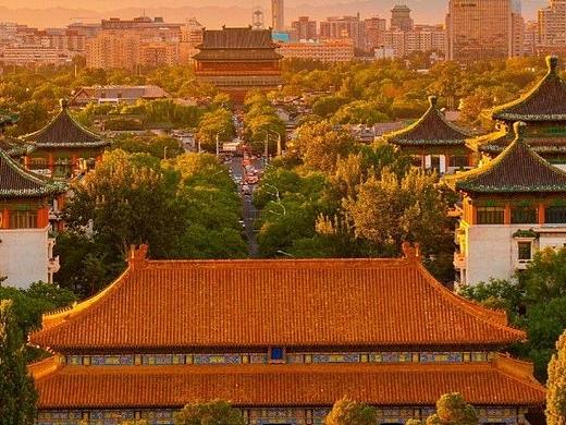 飞檐映古今：中式建筑美学的时空交响…