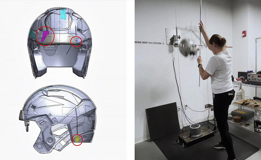 5G聯(lián)網(wǎng)頭盔，借助AR+HUD技術(shù)，給聽障球員裝上第三只眼（圖ZNDA1MDA4NzE2） - 生活用品 - 站酷設(shè)計師英國IDC產(chǎn)品設(shè)計原創(chuàng)素材 - 站酷ZCOOL
