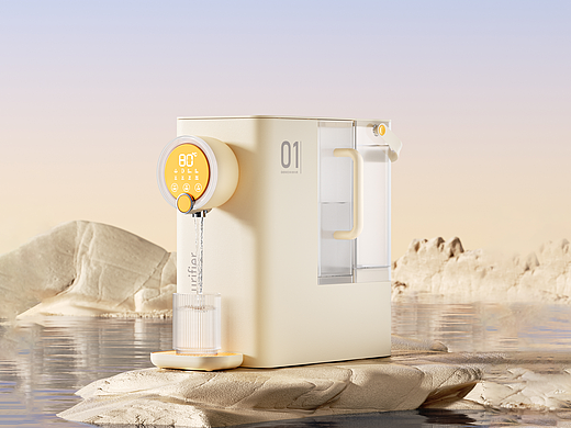 【产品渲染】--DEKEXI德克西-台面即热净饮机系列