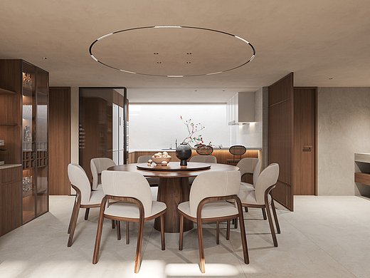 《自然主义住宅：原木肌理里的松弛感美学》