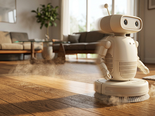 小暖智能家用清洁机器人