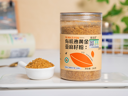 有间|有机熟黄金亚麻籽粉