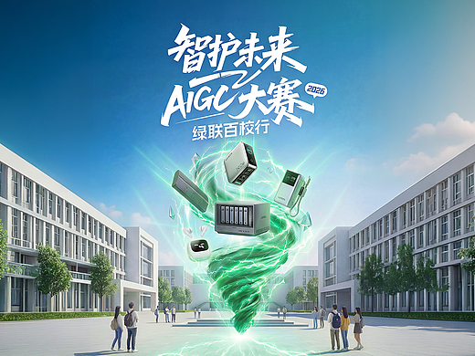 站酷 × UGREEN绿联｜AIGC品牌先导片