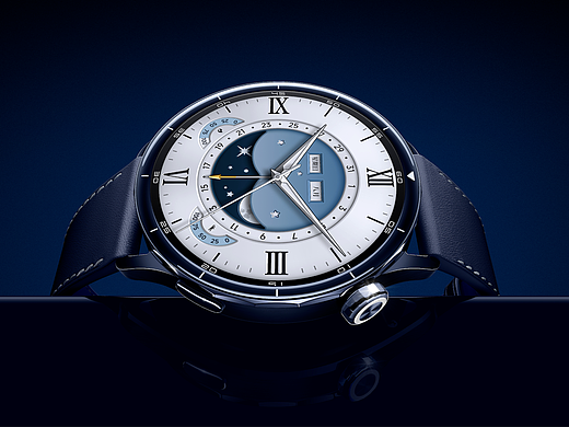 小米手表S5「午夜蓝」&「锻造碳」美图第2波