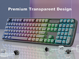 水晶键盘-SK708-黑