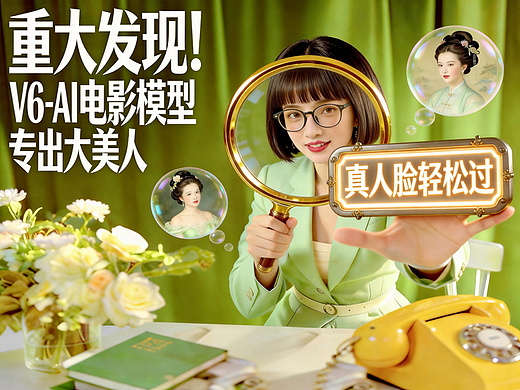 AI视频真人参考高清直出，再也不用古代方法邪修了