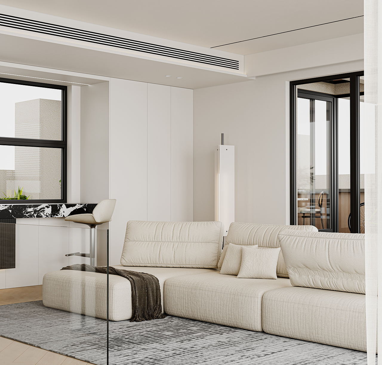 奉天久舍丨龙湖天璞（图ZNDA1MDIyMzA0） - 家装设计 - 站酷设计师奉天久舍空间设计原创素材 - 站酷ZCOOL