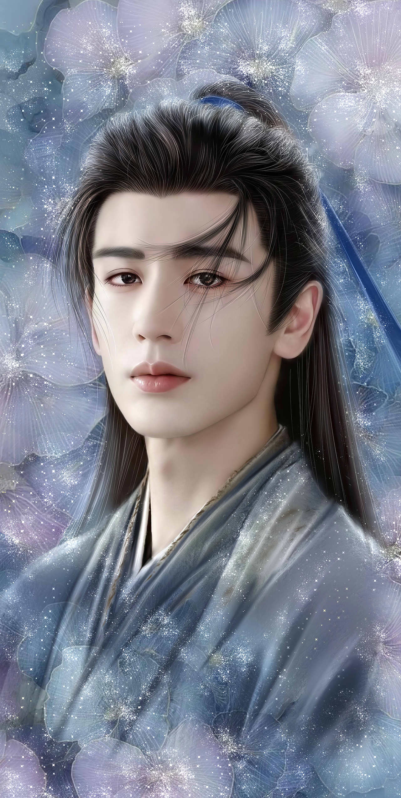 逐玉 张凌赫（图ZNDA1MDIyNTk2） - 艺术插画 - 站酷设计师影子的翅膀原创素材 - 站酷ZCOOL