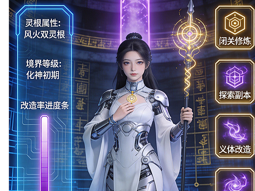 《赛博飞升》，赛博朋克 科技修仙