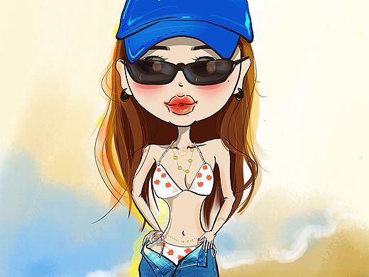 【定】是最近喜欢的风格