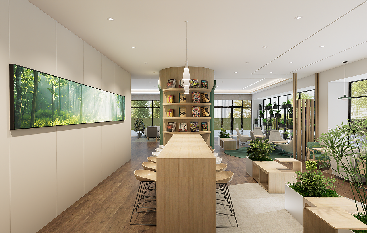 🌿 校园「自然阅读空间」设计方案（图ZNDA1MDMwMDI4） - 其他空间 - 站酷设计师方寸造序原创素材 - 站酷ZCOOL