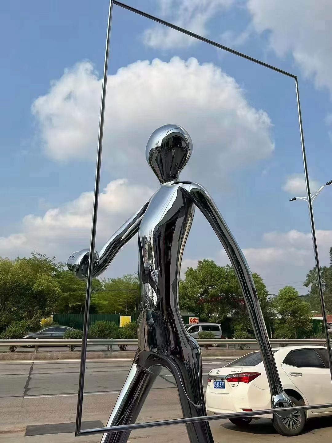 不锈钢抽象人物雕塑设计定制公司（图ZNDA1MDMwMjky） - 雕塑 - 站酷设计师雕塑设计定制公司原创素材 - 站酷ZCOOL