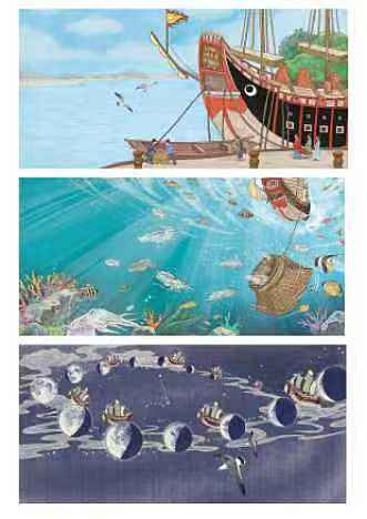 明代航海繪本（個(gè)人主頁-ZNzM0MDYwODQ=） - 繪本 - 站酷設(shè)計(jì)師我的盒子原創(chuàng)素材 - 站酷ZCOOL