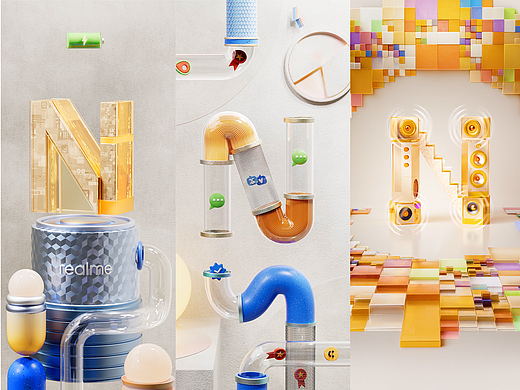 动态设计丨realme note通用视频 x VIVO夏促创意