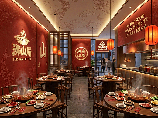 沸山局｜新中式火锅餐饮品牌全案视觉
