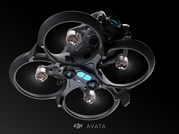 三维渲染 | DJI AVATA