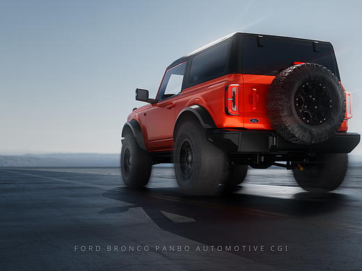 福特 Bronco | 三维渲染