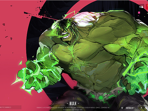 漫威争锋-前期UI风格稿设计