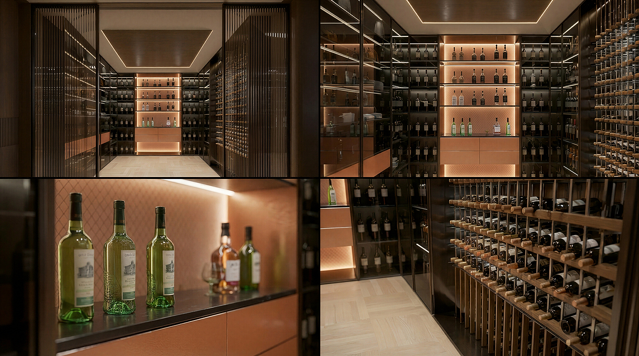 近期作品｜别墅空间设计，高级感拉满（图ZNDA1MDQ1Mzk2） - 商业空间设计 - 站酷设计师林大帅设计原创素材 - 站酷ZCOOL