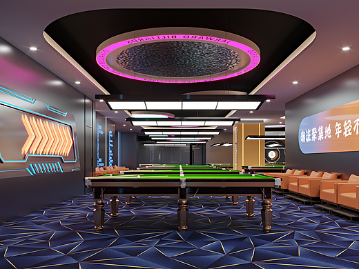 桌球俱乐部 | 潮玩新地标，一杆定胜负！