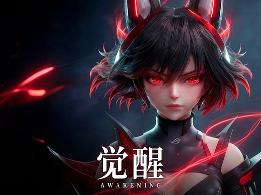 1人1周，手搓3D动画。原创AI动画《算界守护者》