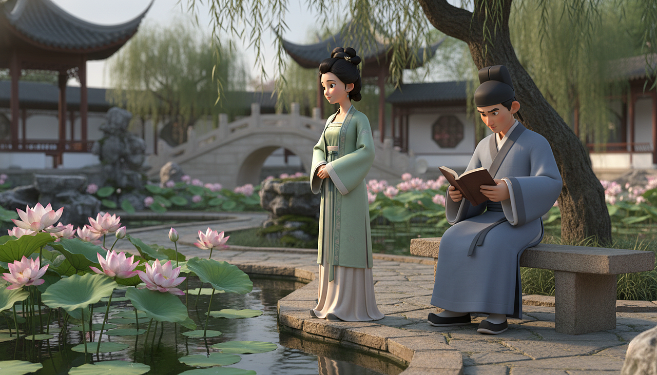 《沈园一梦》丨我的首部获奖AI作品(图ZNDA1MDUxNDQ4) - 短片 - 站酷设计师阿葱_原创素材 - 站酷ZCOOL