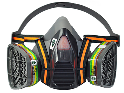 船舶喷漆方盾半面罩正确使用规范——防护不打折扣