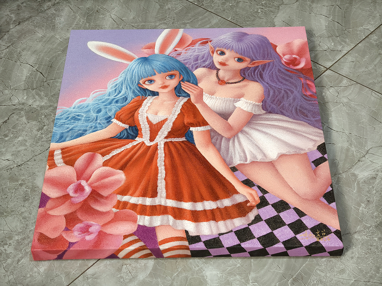 综合材料绘画作品（图ZNDA1MDYwMDEy） - 绘画 - 站酷设计师杨超油画原创素材 - 站酷ZCOOL