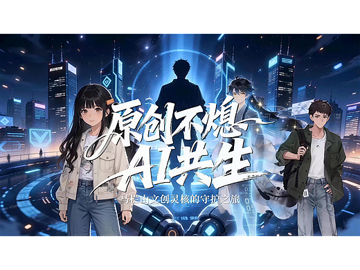 原創(chuàng)不熄·AI共生（個人主頁-ZNzM0MDkwMTI=） - AI作品 - 站酷設計師阿勇AI設計師原創(chuàng)素材 - 站酷ZCOOL