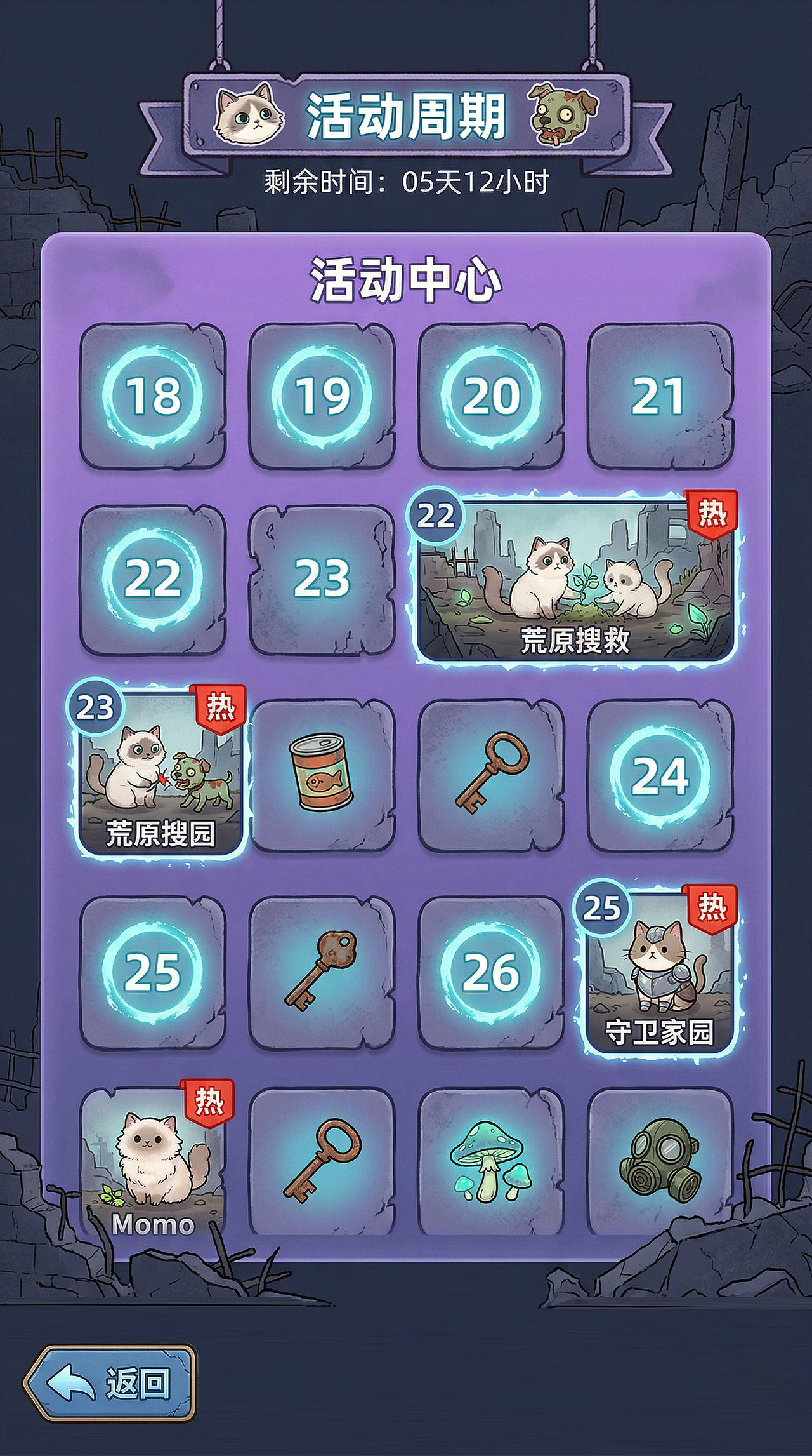 主人，别怕！ 猫猫大战僵尸狗（图ZNDA1MDYxMTc2） - 游戏UI - 站酷设计师肥飞工作室原创素材 - 站酷ZCOOL