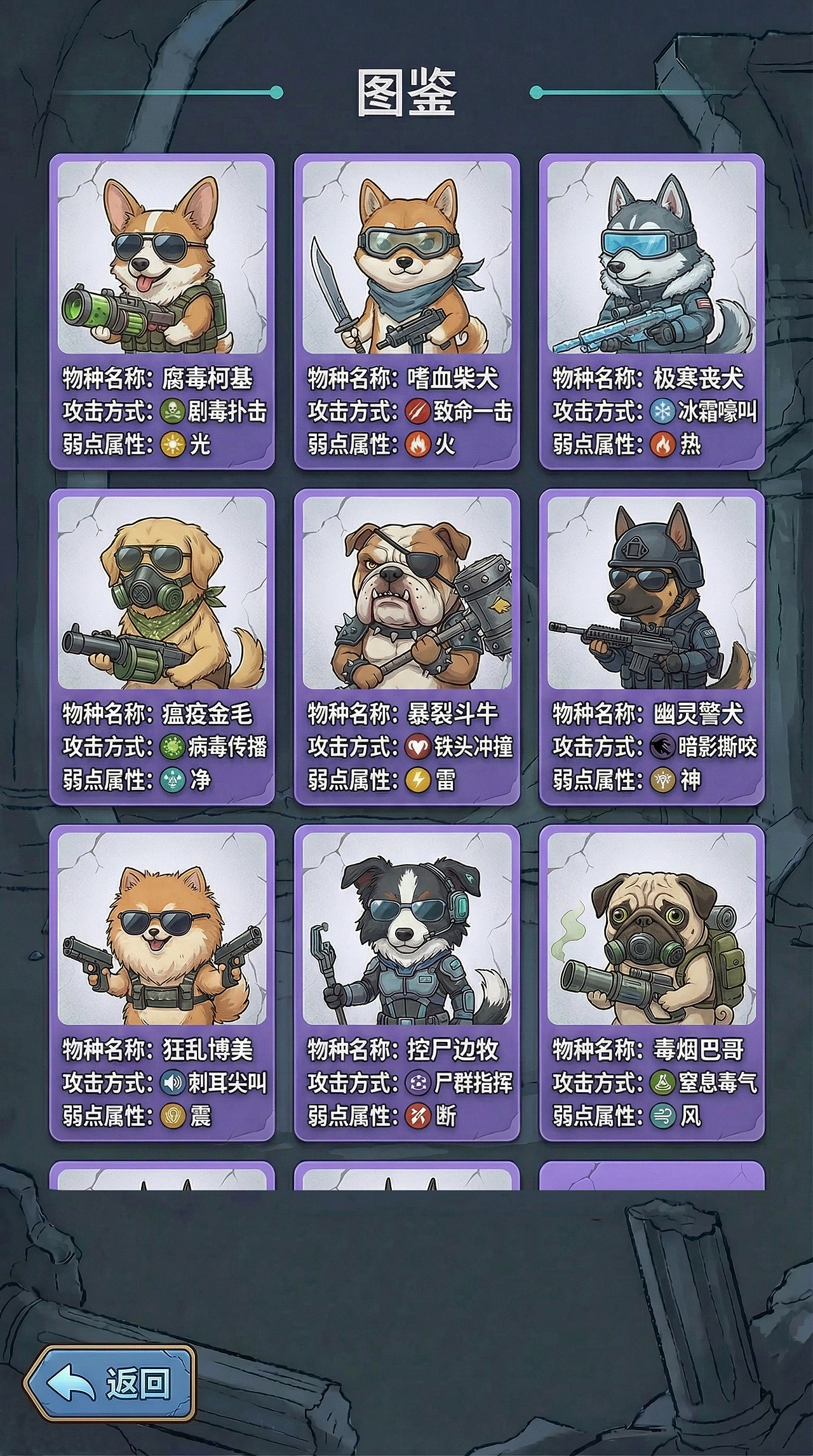 主人，别怕！ 猫猫大战僵尸狗（图ZNDA1MDYxMjA0） - 游戏UI - 站酷设计师肥飞工作室原创素材 - 站酷ZCOOL