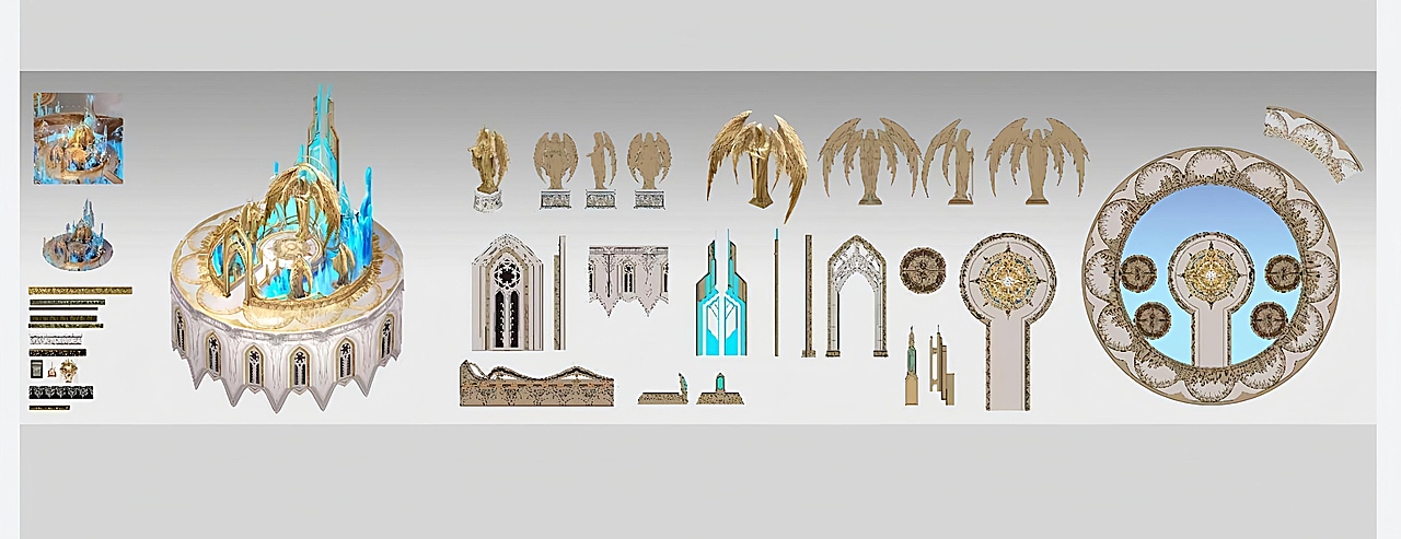 游戏场景原画设计（图ZNDA1MDYzMjEy） - 独立游戏 - 站酷设计师乘路文化原创素材 - 站酷ZCOOL