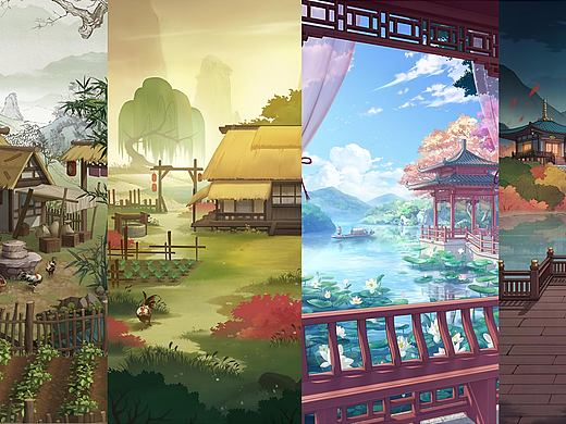 游戏场景原画设计