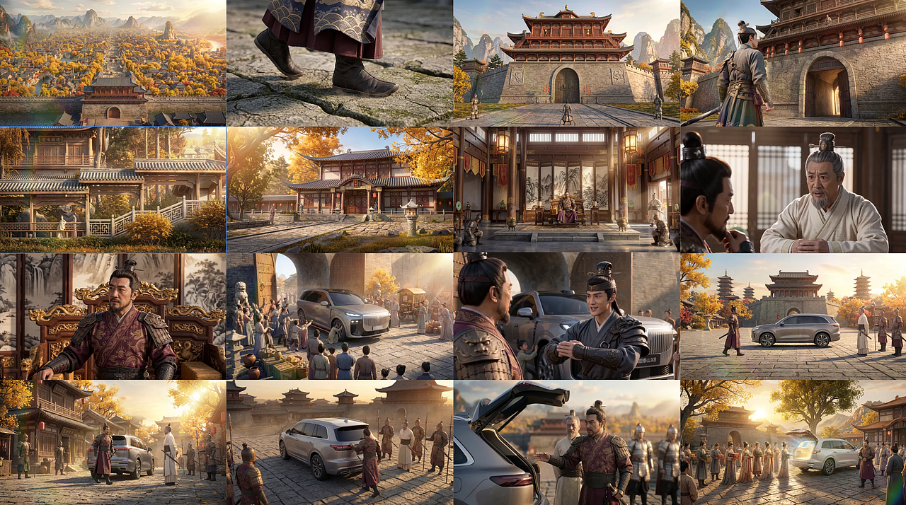 王朝的马车-岚图泰山X8（图ZNDA1MDYzOTI0） - AI作品 - 站酷设计师三月的鲸鱼原创素材 - 站酷ZCOOL
