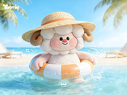 治愈系原創(chuàng) IP 設(shè)計(jì) | Tunmie 豚咩 軟 fufu 云朵小羊