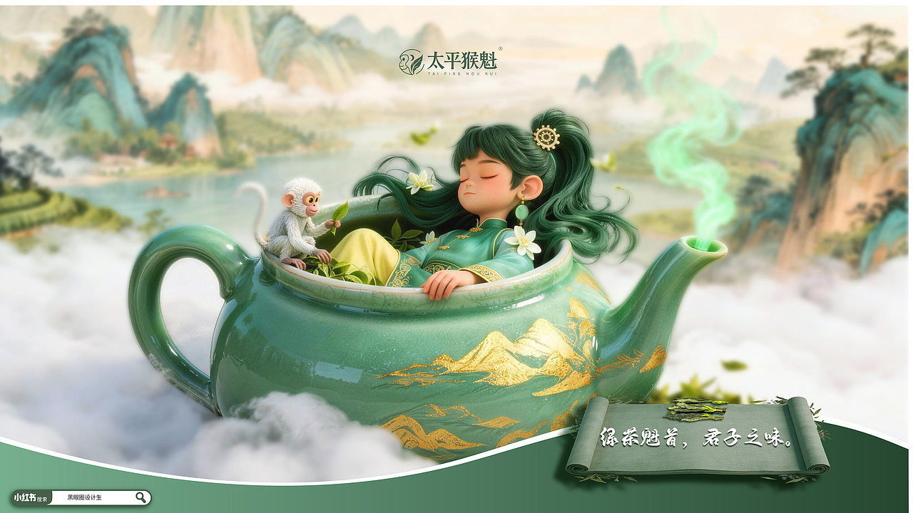 ip形象设计 | 魁叔与他的茶山天团（图ZNDA1MDY0MzA4） - IP形象 - 站酷设计师儿儿虎虎原创素材 - 站酷ZCOOL