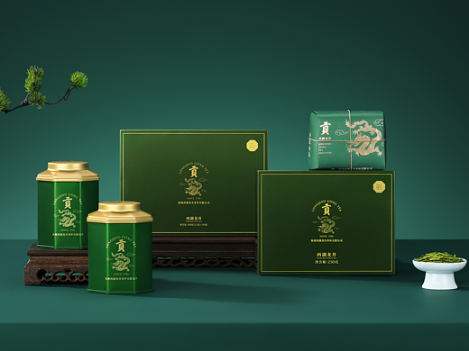茶叶拍摄｜贡牌 龙井茶礼盒✖乐柠视觉