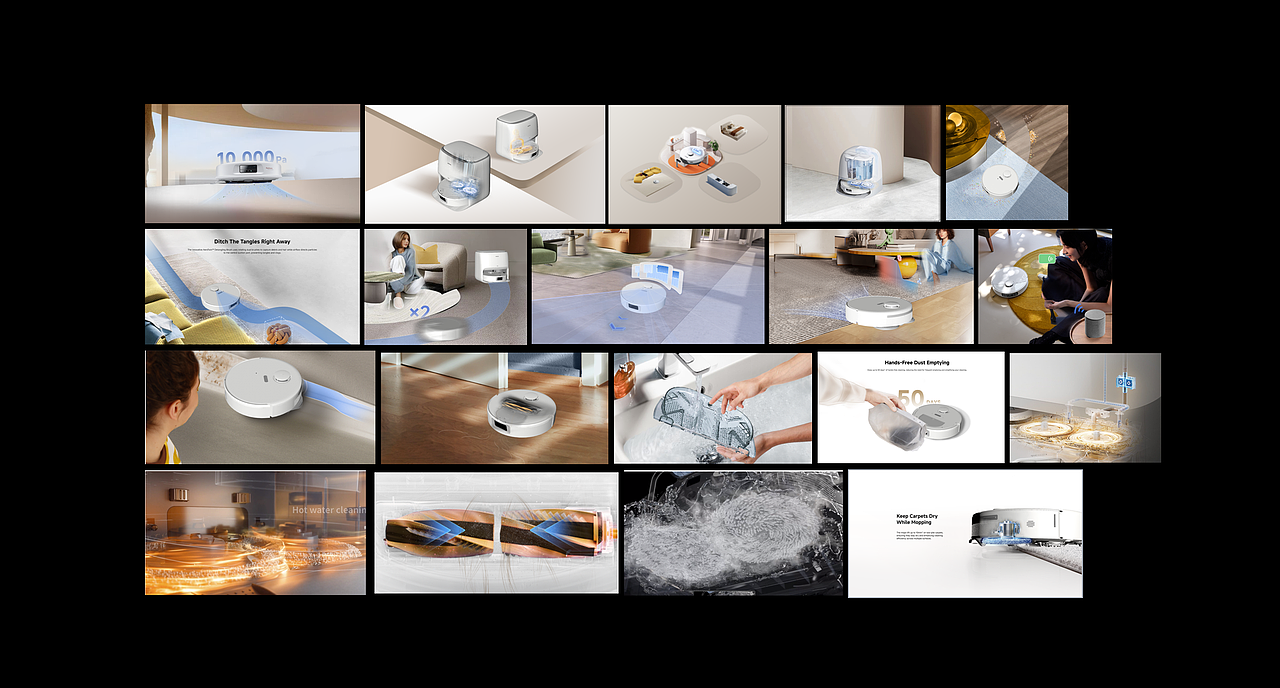Mova-扫地机-E30 Aqua 新品策划（图ZNDA1MDY5Mzcy） - 宣传物料 - 站酷设计师九页原创素材 - 站酷ZCOOL